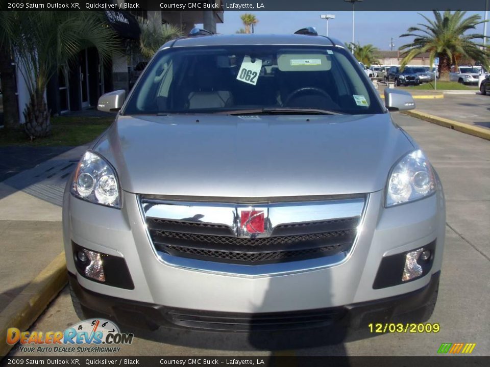 2009 Saturn Outlook XR Quicksilver / Black Photo #5