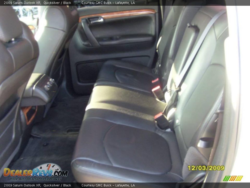 2009 Saturn Outlook XR Quicksilver / Black Photo #14
