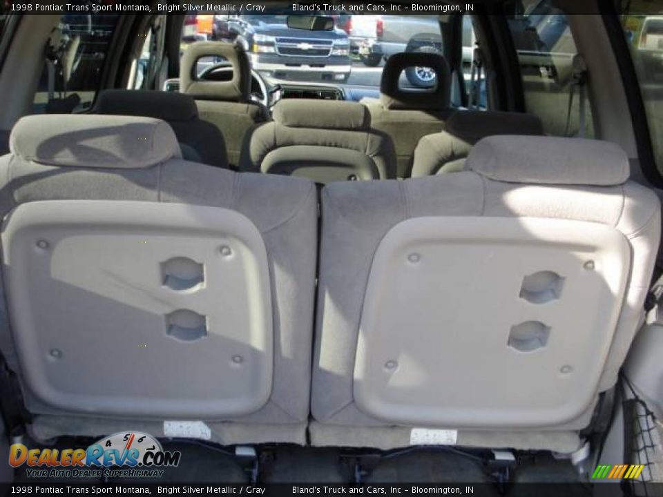 1998 Pontiac Trans Sport Montana Bright Silver Metallic / Gray Photo #30