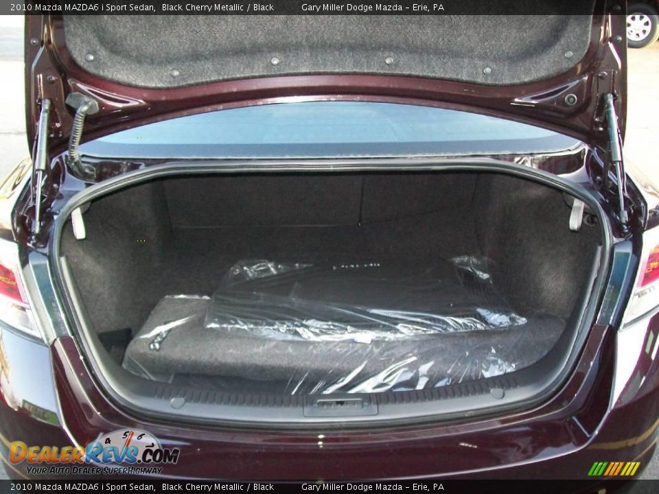 2010 Mazda MAZDA6 i Sport Sedan Black Cherry Metallic / Black Photo #5