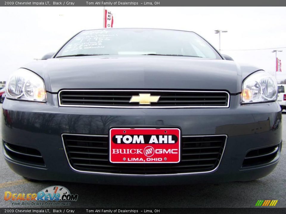 2009 Chevrolet Impala LT Black / Gray Photo #3