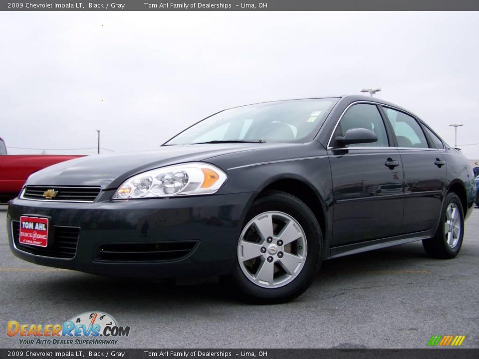 2009 Chevrolet Impala LT Black / Gray Photo #5