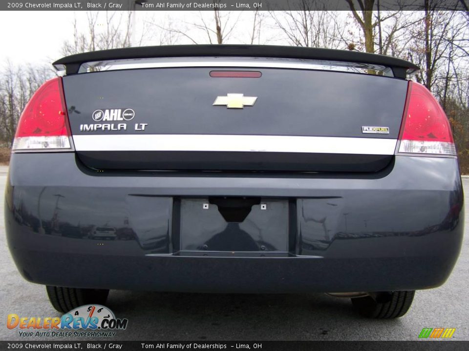 2009 Chevrolet Impala LT Black / Gray Photo #6