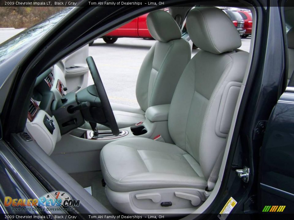 2009 Chevrolet Impala LT Black / Gray Photo #9