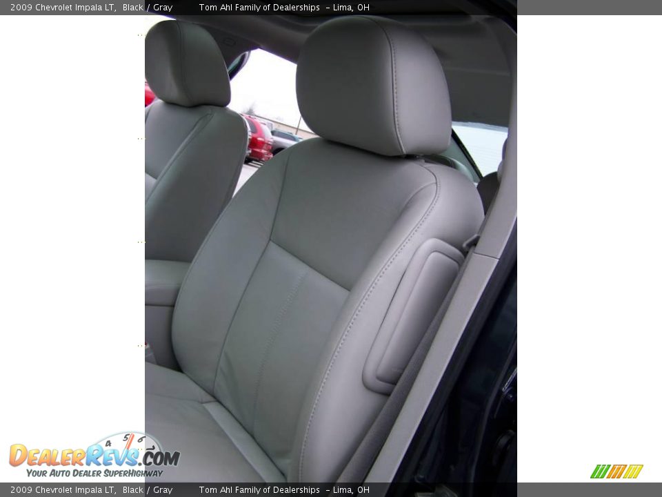 2009 Chevrolet Impala LT Black / Gray Photo #10