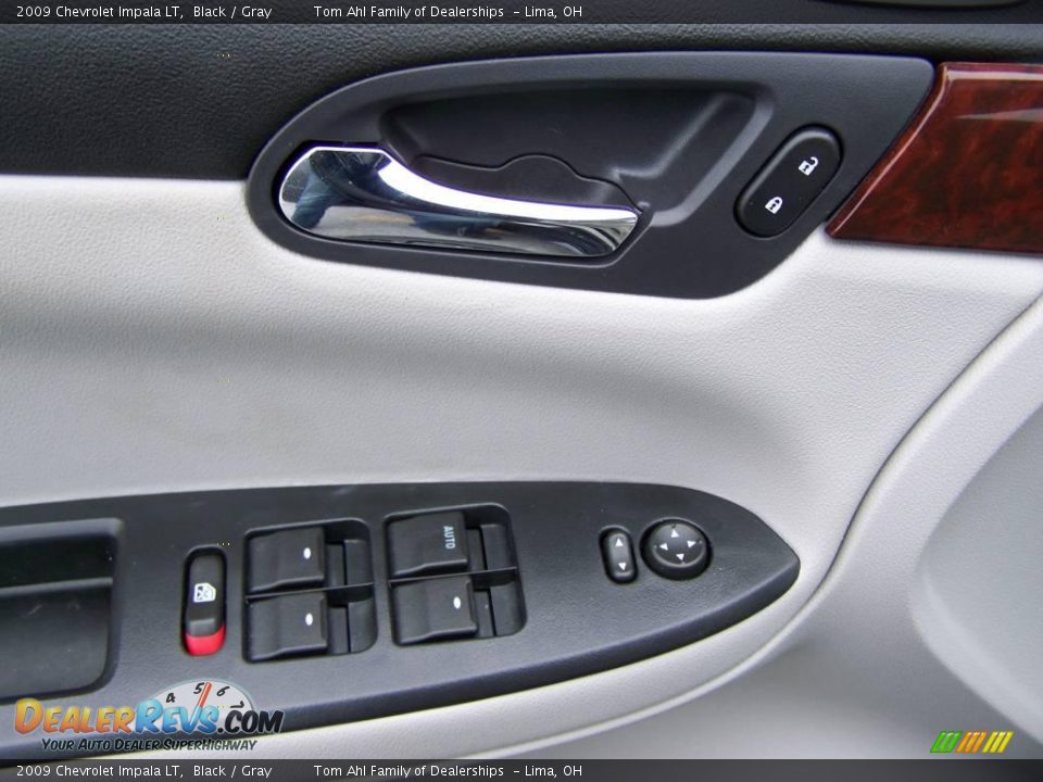 2009 Chevrolet Impala LT Black / Gray Photo #11