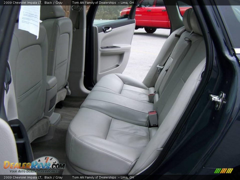 2009 Chevrolet Impala LT Black / Gray Photo #12