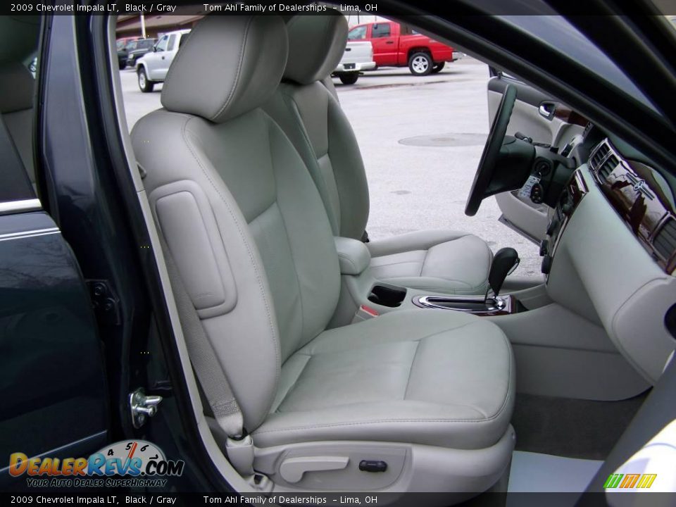 2009 Chevrolet Impala LT Black / Gray Photo #14