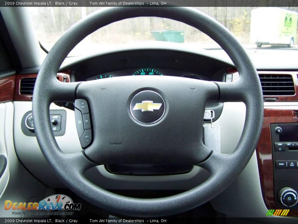 2009 Chevrolet Impala LT Black / Gray Photo #19