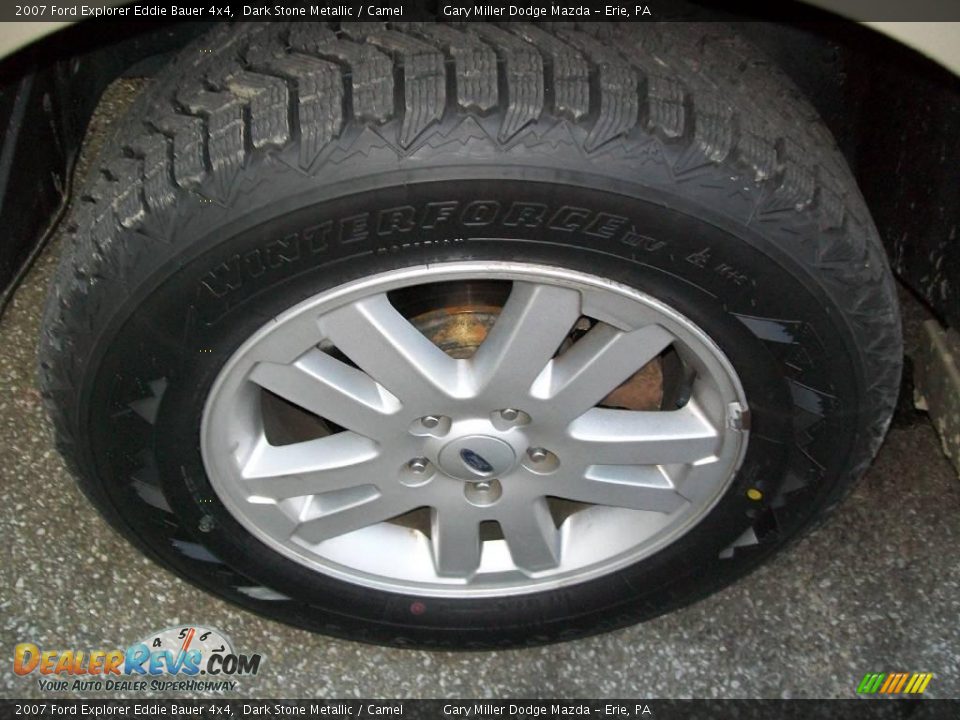 2007 Ford Explorer Eddie Bauer 4x4 Dark Stone Metallic / Camel Photo #8