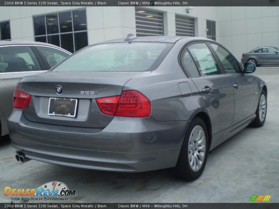2009 BMW 3 Series 328i Sedan Space Grey Metallic / Black Photo #2