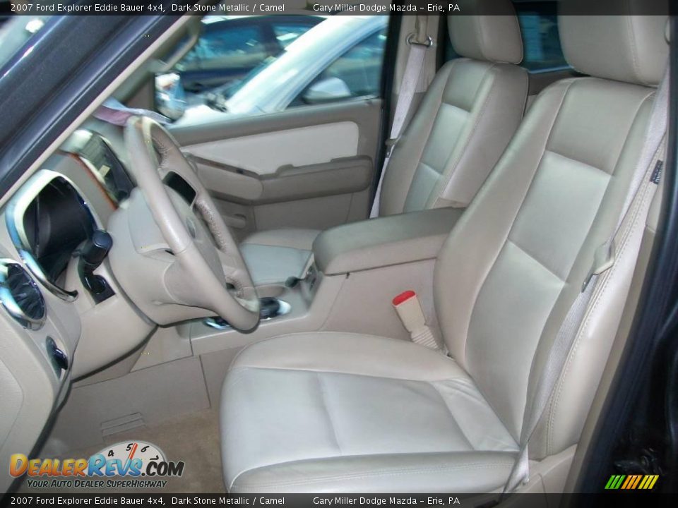 2007 Ford Explorer Eddie Bauer 4x4 Dark Stone Metallic / Camel Photo #12