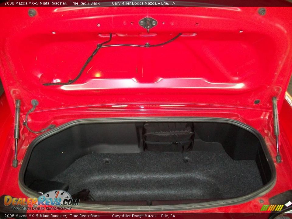 2008 Mazda MX-5 Miata Roadster True Red / Black Photo #4