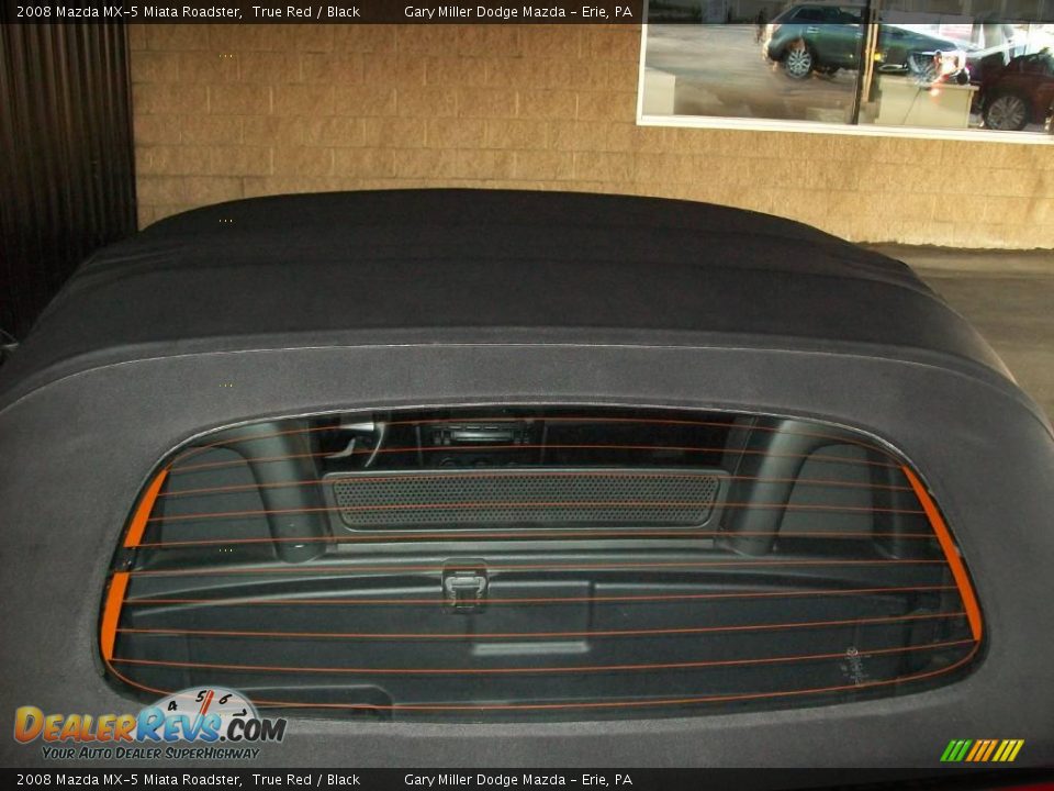 2008 Mazda MX-5 Miata Roadster True Red / Black Photo #11