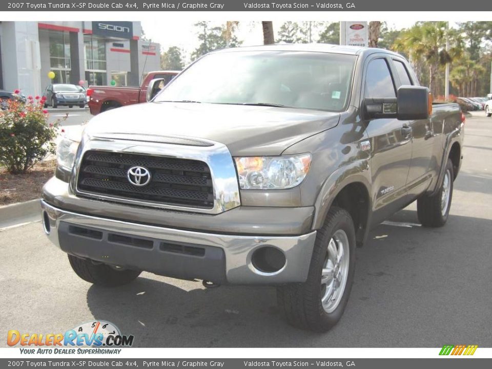2007 Toyota Tundra X-SP Double Cab 4x4 Pyrite Mica / Graphite Gray Photo #1