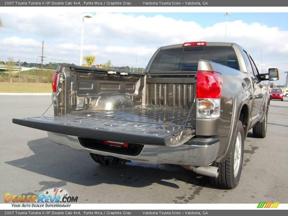 2007 Toyota Tundra X-SP Double Cab 4x4 Pyrite Mica / Graphite Gray Photo #6