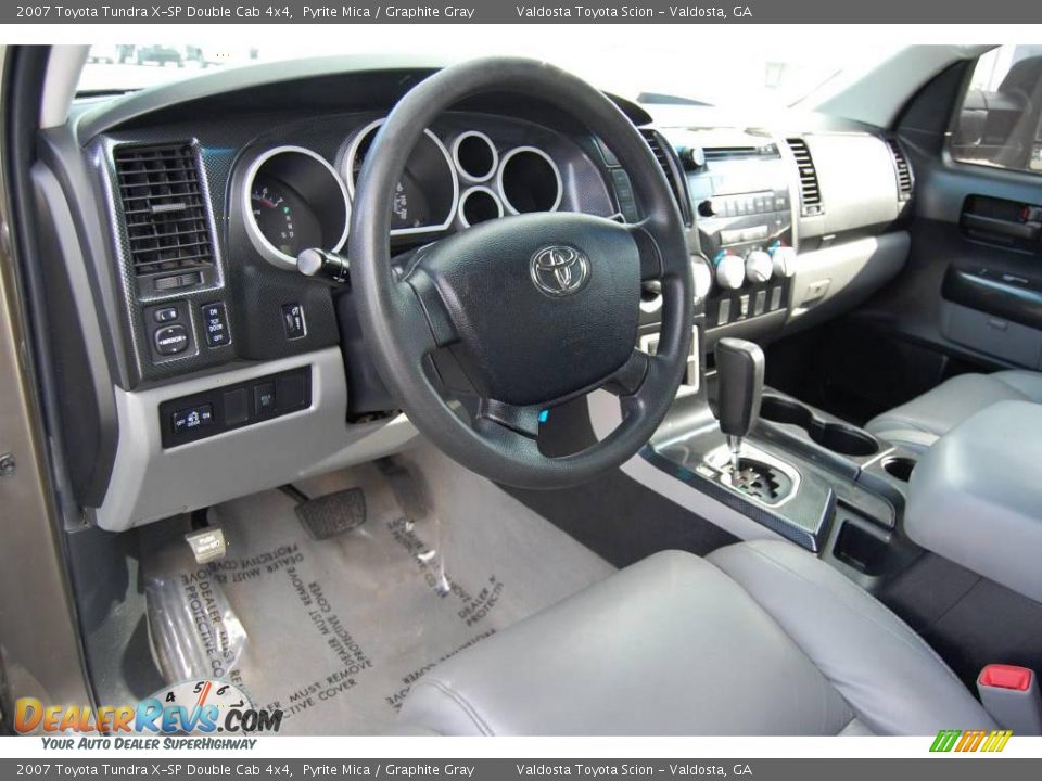2007 Toyota Tundra X-SP Double Cab 4x4 Pyrite Mica / Graphite Gray Photo #10