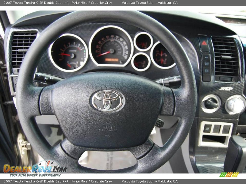 2007 Toyota Tundra X-SP Double Cab 4x4 Pyrite Mica / Graphite Gray Photo #11