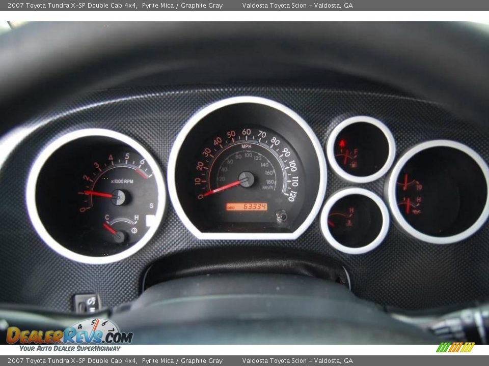 2007 Toyota Tundra X-SP Double Cab 4x4 Pyrite Mica / Graphite Gray Photo #12