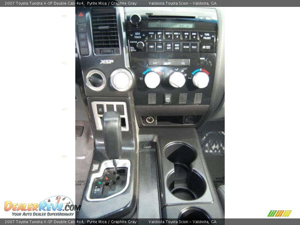 2007 Toyota Tundra X-SP Double Cab 4x4 Pyrite Mica / Graphite Gray Photo #14