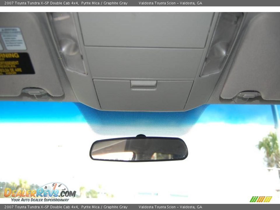 2007 Toyota Tundra X-SP Double Cab 4x4 Pyrite Mica / Graphite Gray Photo #15