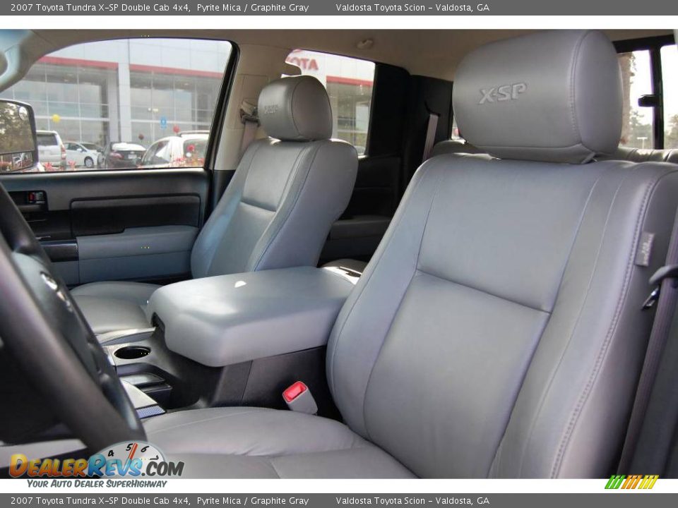 2007 Toyota Tundra X-SP Double Cab 4x4 Pyrite Mica / Graphite Gray Photo #16