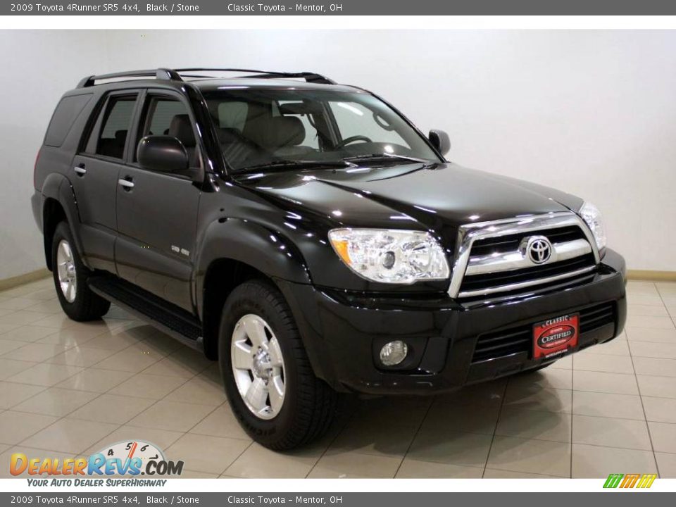 2009 Toyota 4Runner SR5 4x4 Black / Stone Photo #1