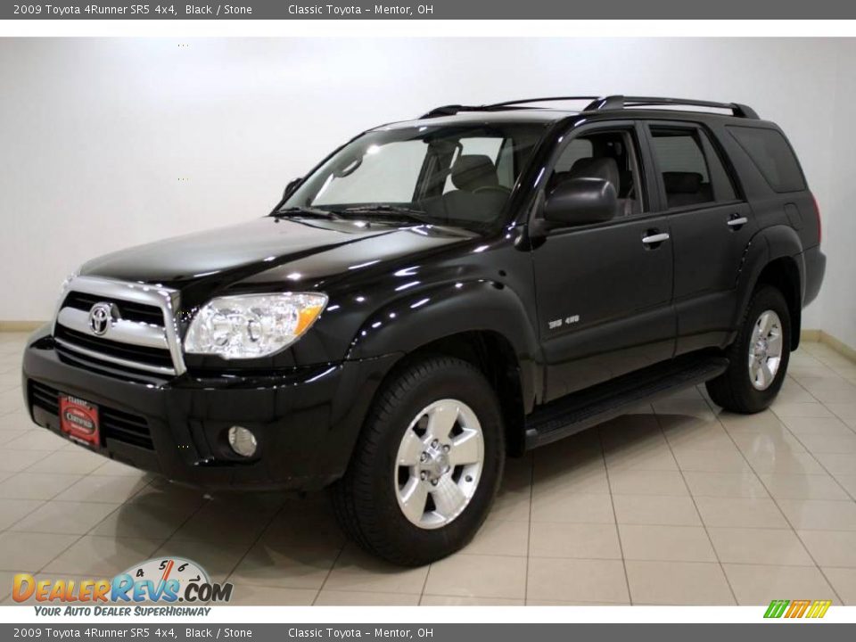 2009 Toyota 4Runner SR5 4x4 Black / Stone Photo #3