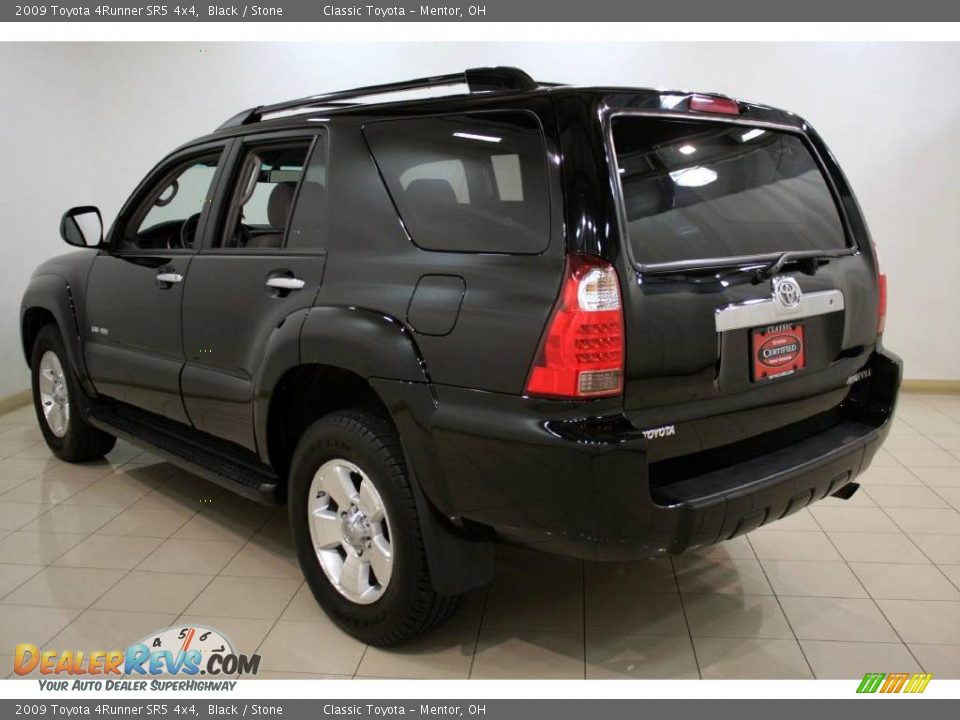 2009 Toyota 4Runner SR5 4x4 Black / Stone Photo #5