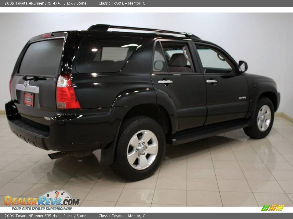 2009 Toyota 4Runner SR5 4x4 Black / Stone Photo #7