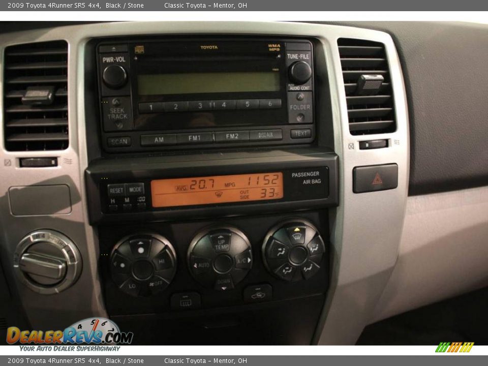 2009 Toyota 4Runner SR5 4x4 Black / Stone Photo #12