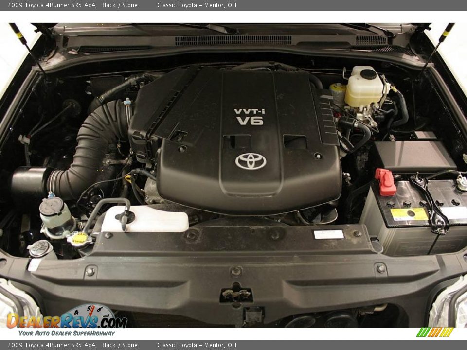 2009 Toyota 4Runner SR5 4x4 Black / Stone Photo #19