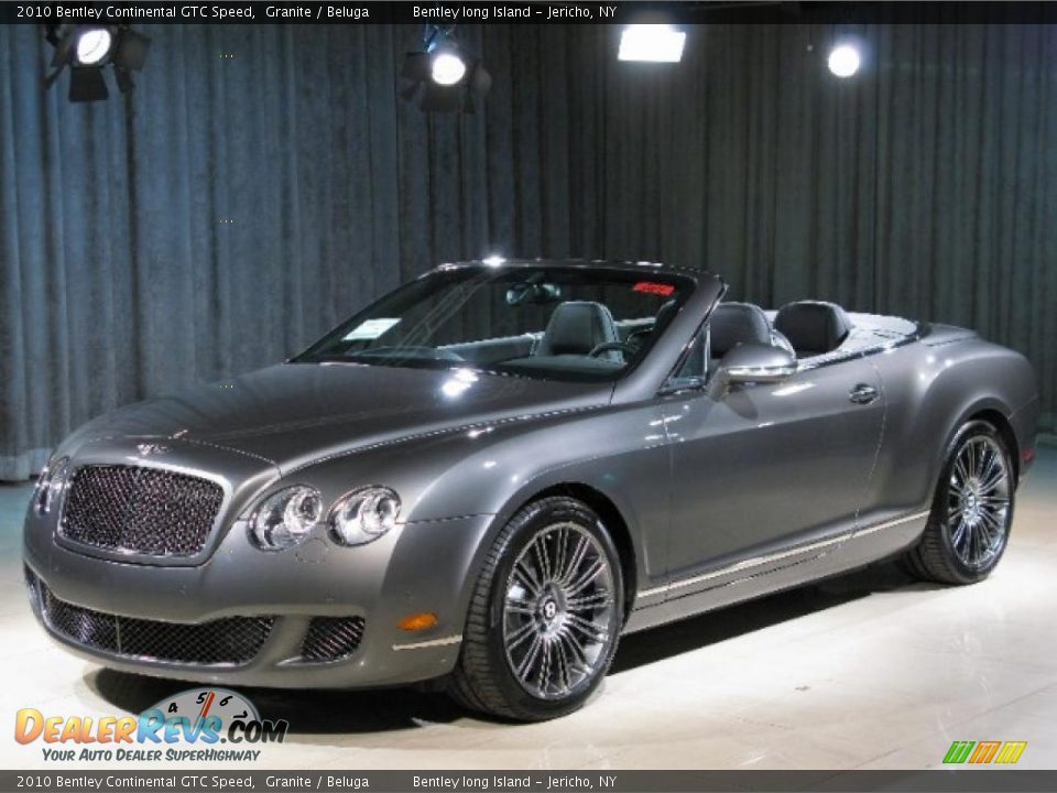 2010 Bentley Continental GTC Speed Granite / Beluga Photo #1