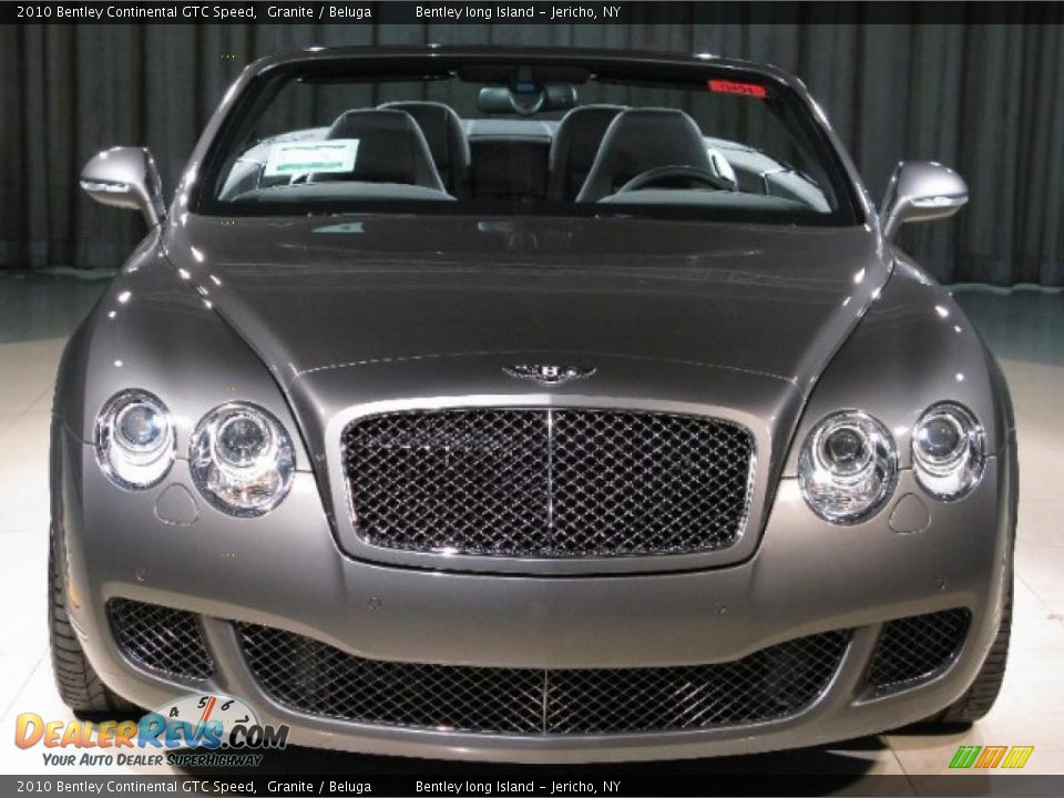 2010 Bentley Continental GTC Speed Granite / Beluga Photo #4