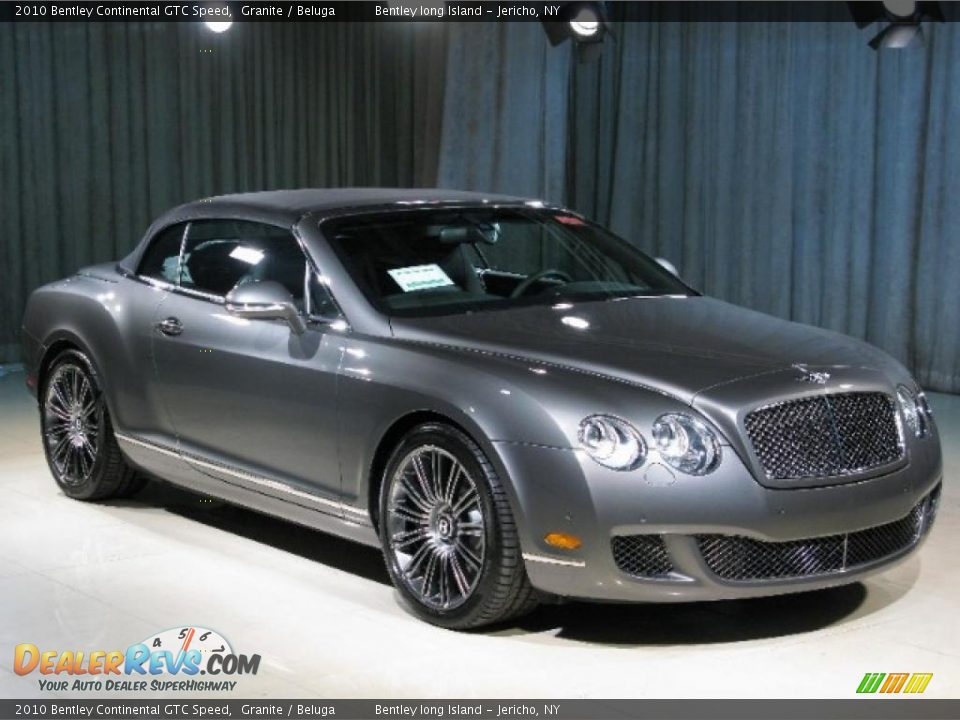 2010 Bentley Continental GTC Speed Granite / Beluga Photo #17