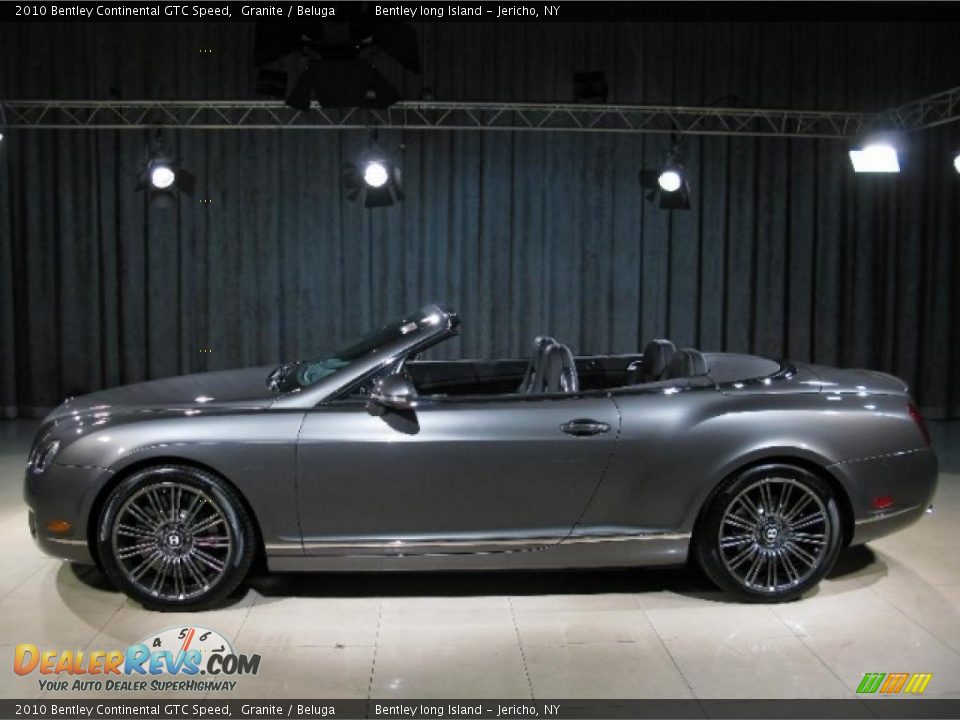 2010 Bentley Continental GTC Speed Granite / Beluga Photo #18