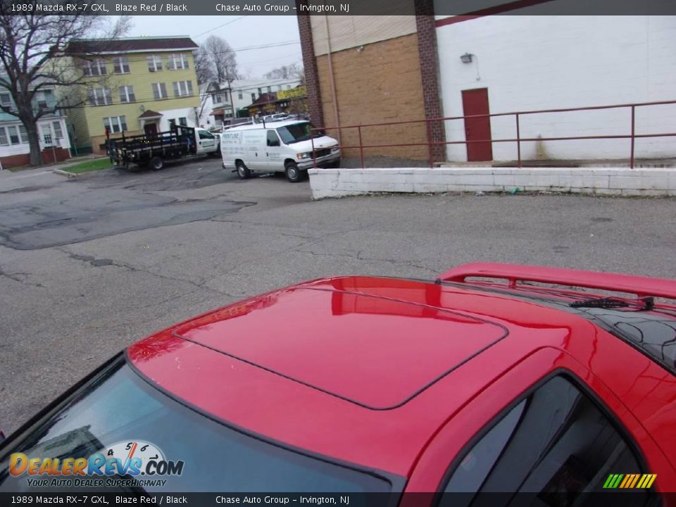 1989 Mazda RX-7 GXL Blaze Red / Black Photo #15