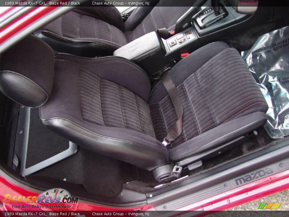 1989 Mazda RX-7 GXL Blaze Red / Black Photo #19