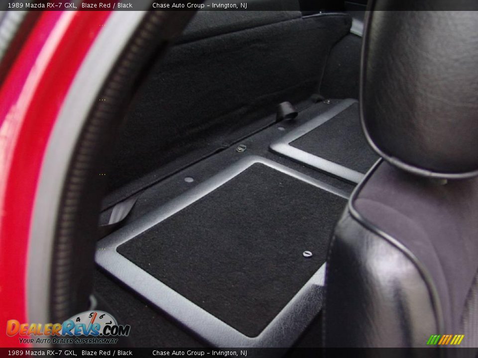 1989 Mazda RX-7 GXL Blaze Red / Black Photo #20