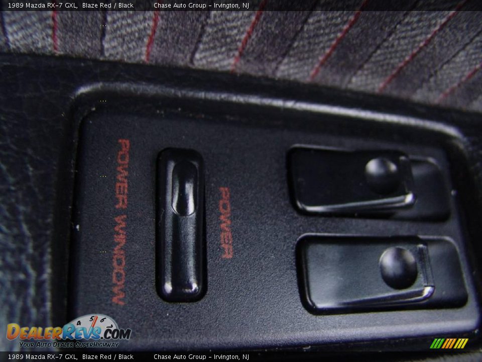 1989 Mazda RX-7 GXL Blaze Red / Black Photo #23