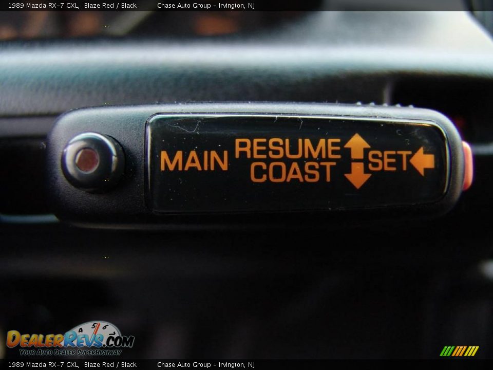 1989 Mazda RX-7 GXL Blaze Red / Black Photo #29