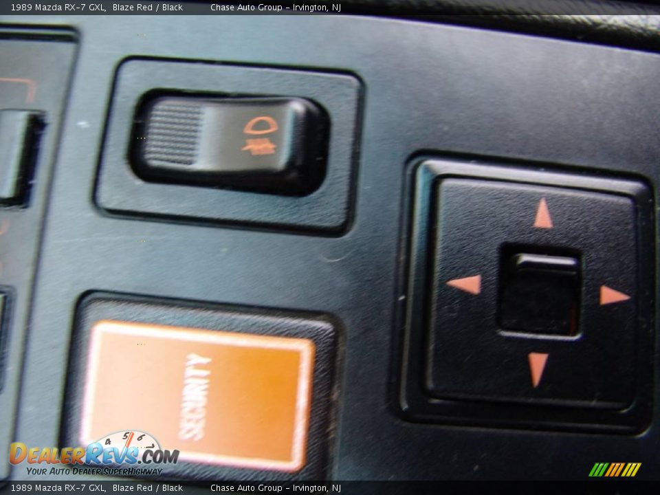 1989 Mazda RX-7 GXL Blaze Red / Black Photo #31