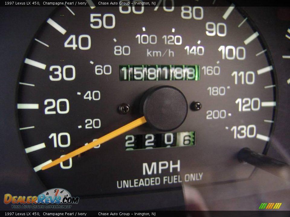 1997 Lexus LX 450 Champagne Pearl / Ivory Photo #31