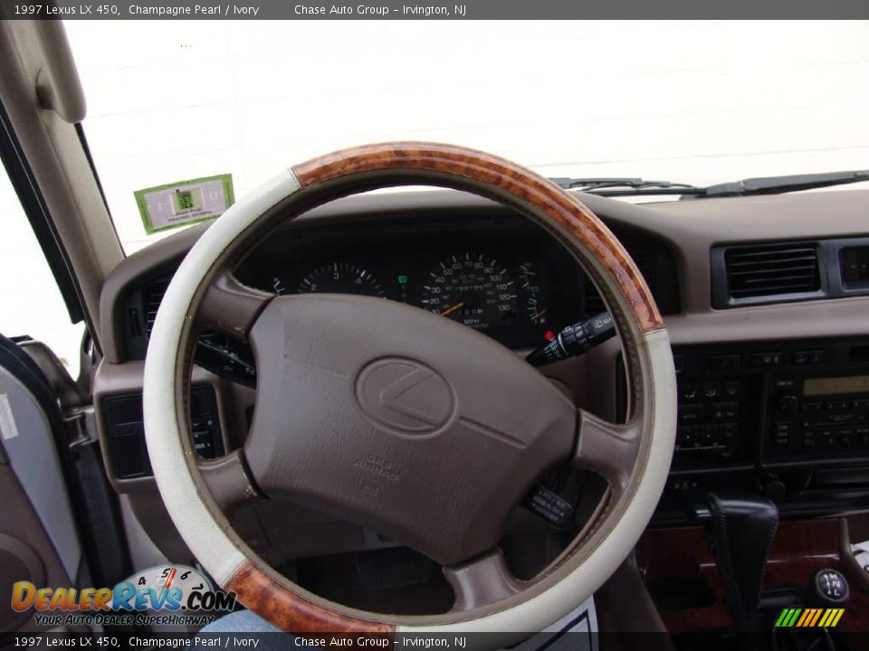 1997 Lexus LX 450 Champagne Pearl / Ivory Photo #32