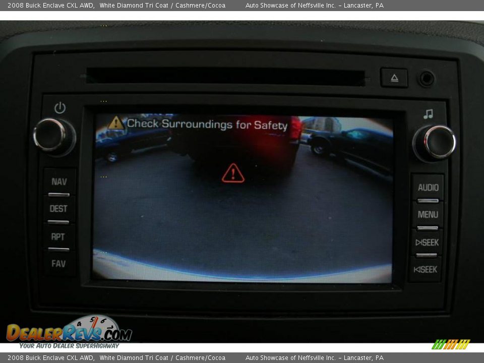 2008 Buick Enclave CXL AWD White Diamond Tri Coat / Cashmere/Cocoa Photo #27