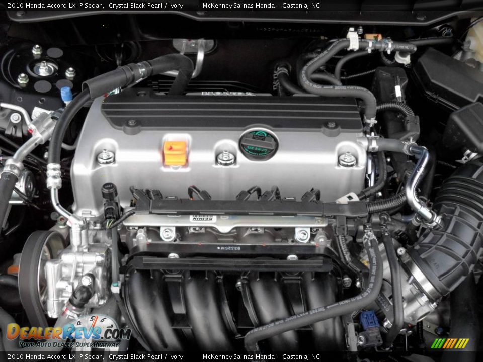 2010 Honda Accord LX-P Sedan Crystal Black Pearl / Ivory Photo #22