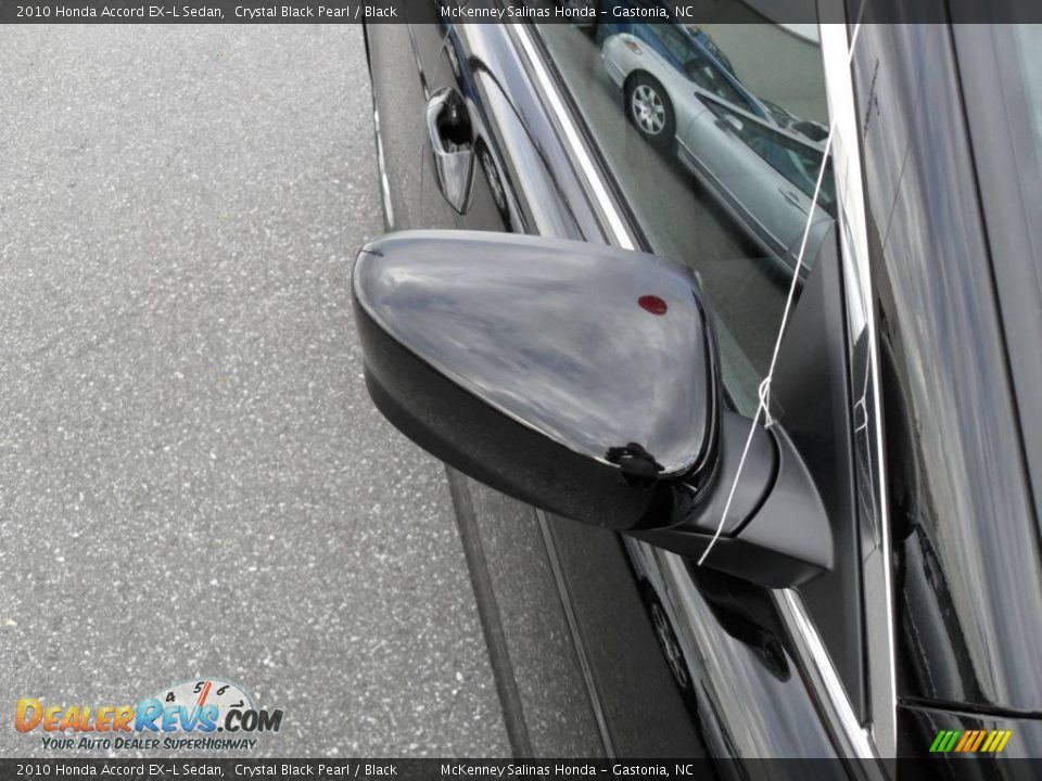 2010 Honda Accord EX-L Sedan Crystal Black Pearl / Black Photo #19