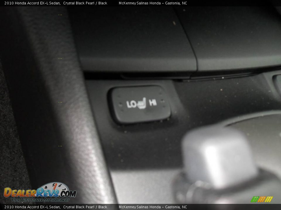 2010 Honda Accord EX-L Sedan Crystal Black Pearl / Black Photo #27