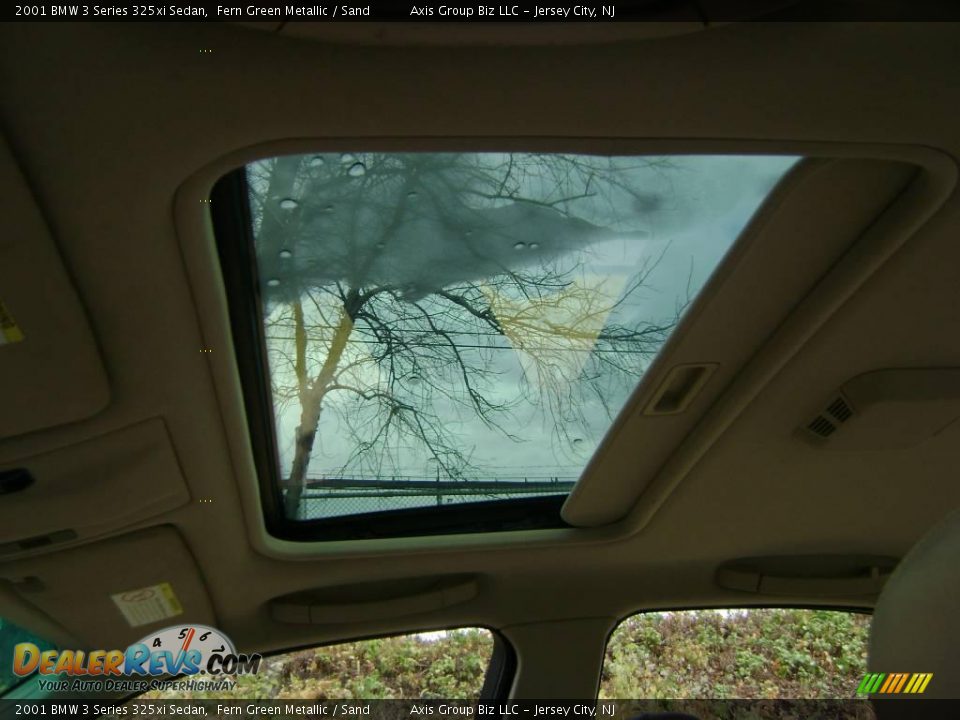 2001 BMW 3 Series 325xi Sedan Fern Green Metallic / Sand Photo #20