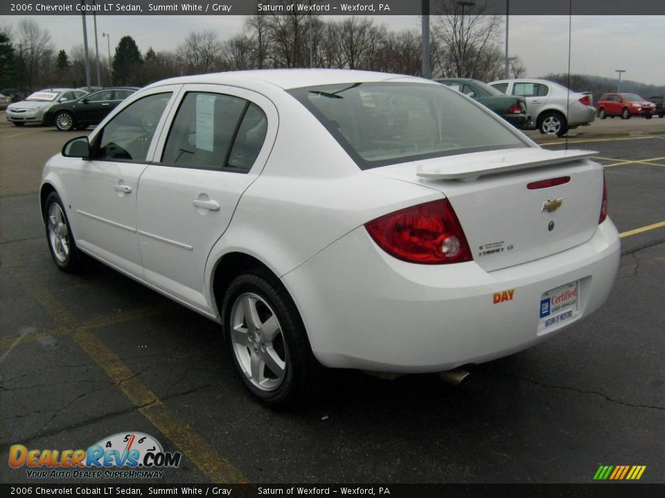 2006 Chevrolet Cobalt LT Sedan Summit White / Gray Photo #2